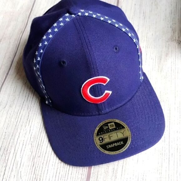 New Era Original Fit 9FIFTY Snapback Red White Blue Stars & Stripes - Picture 1 of 9